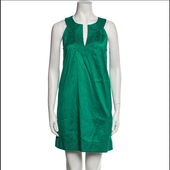 Calypso‎ St. Barth Green Mini Dress - Picture 1 of 7